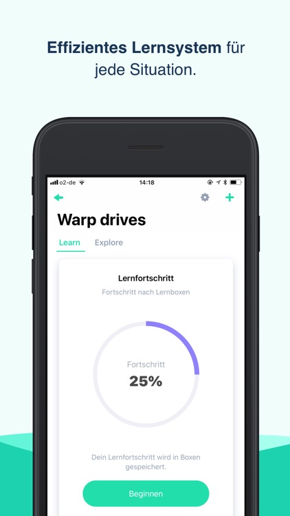Buffl - swiping flashcards.