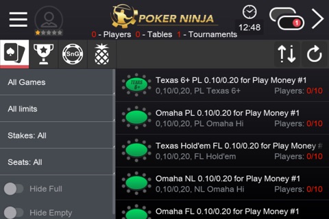 PokerNinja App screenshot 2