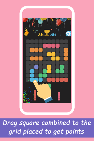 Checker1010+puzzle game - náhled