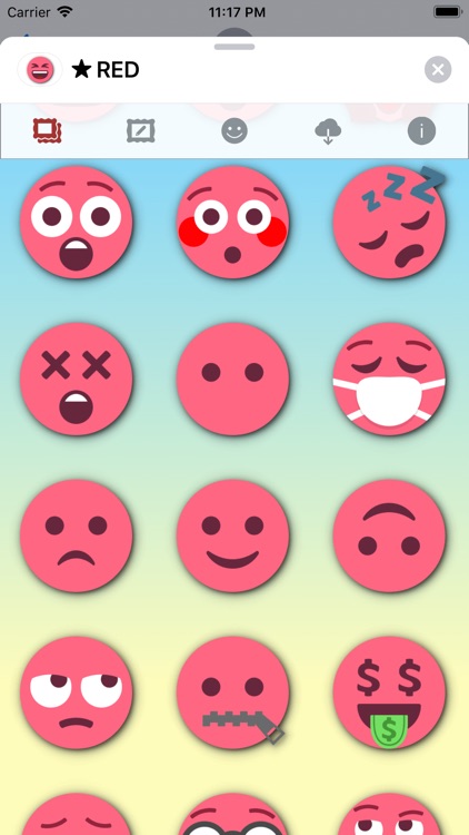 RED Emoji • Stickers screenshot-5
