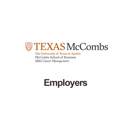Texas MBA CF Employer App icon