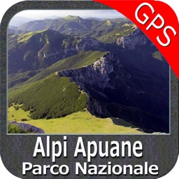 Alpi Apuane National Park GPS charts Navigator