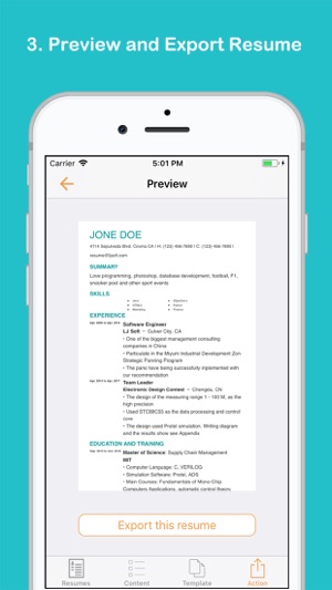 Resume and CV Builder(圖4)-速報App