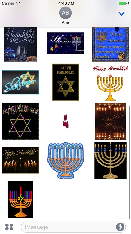 Animated Hanukkah Sticker