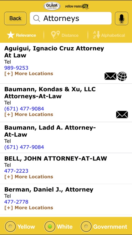 Guam Phone Book screenshot-4