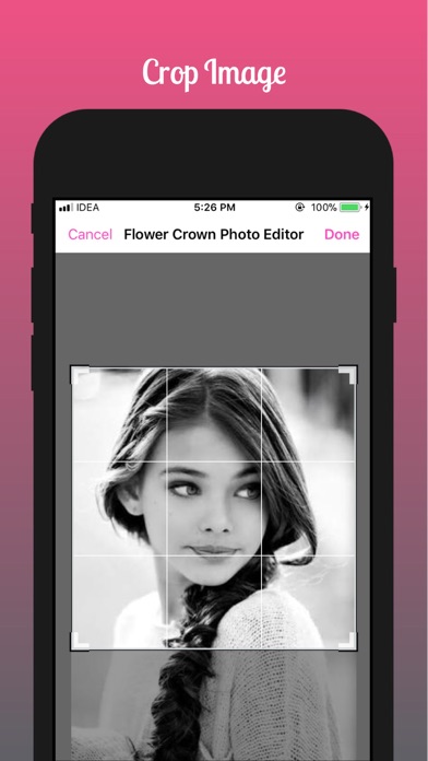 Flower Crown Image Booth screenshot 3