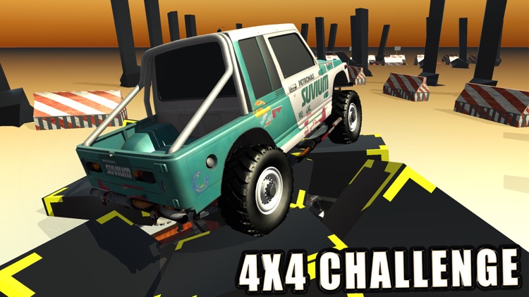 Jeep Driving On Ramp Tracks screenshot-3