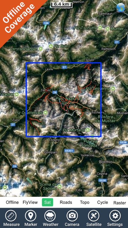 Nationalpark Sachsische Schweiz GPS Map Navigator screenshot-4