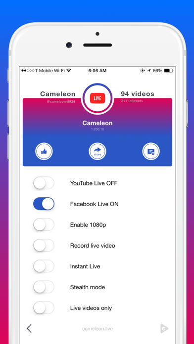 How to cancel & delete Live Stream + from iphone & ipad 3