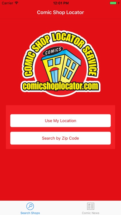 Comic Shop Locator