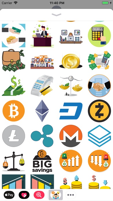 ビットコイン スタンプ-BitcoinMoji screenshot1