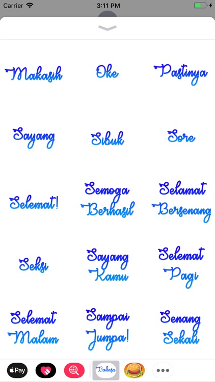 Bahasa Stickers screenshot-3
