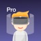 Import your 360° panoramas and enjoy the full-screen view or a view in VR mode