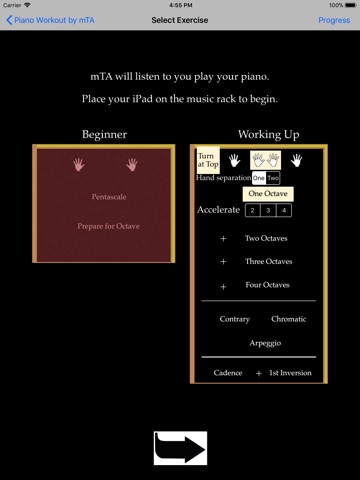 Piano Workout screenshot 2
