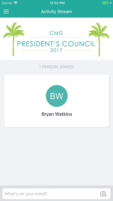 CMG President's Council 2017 screenshot 2