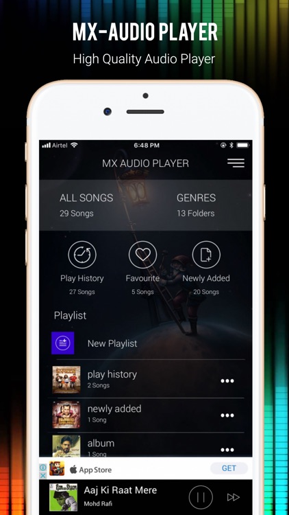 Mx Audio Player - Music Player