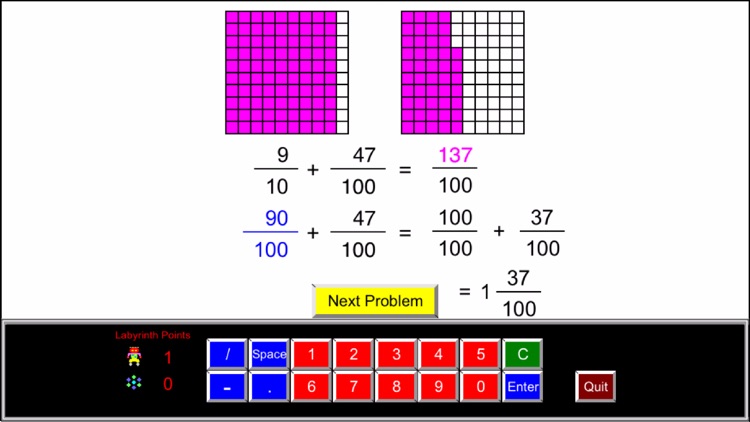 4th Grade Math - Math Galaxy screenshot-6