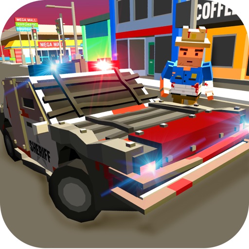 Pixel Police Car - Cop Chase Icon