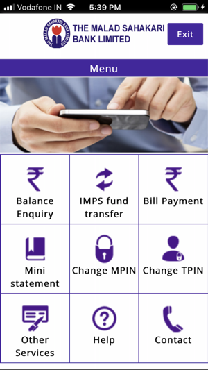 Malad Bank Mobile Banking