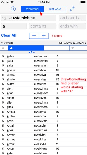 Deutsch Words Finder Wordfeud(圖4)-速報App