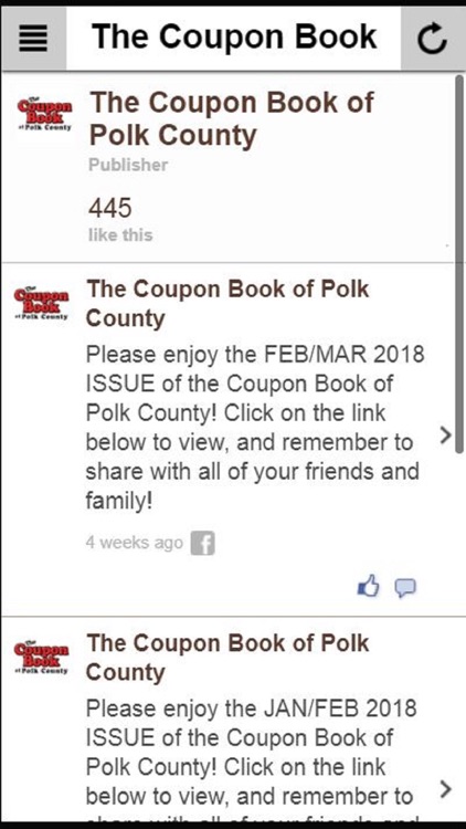 The Coupon Book of East Polk