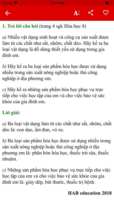 How to cancel & delete Giải Hóa Học 8,9,10,11,12 from iphone & ipad 3