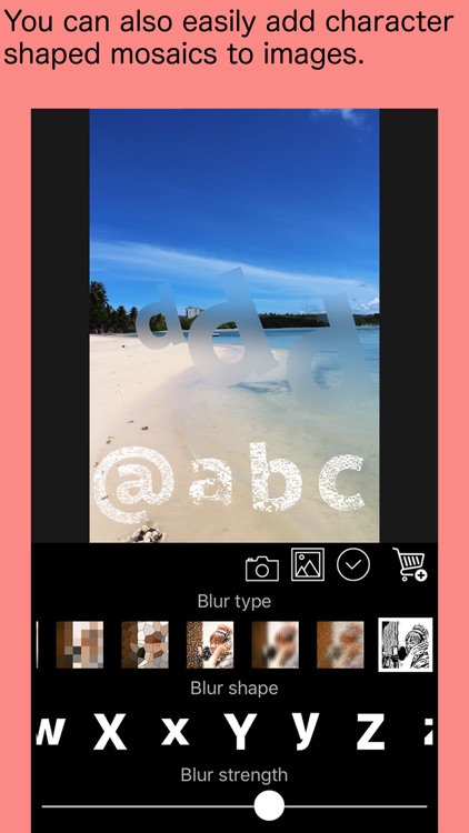 Blur Shape App
