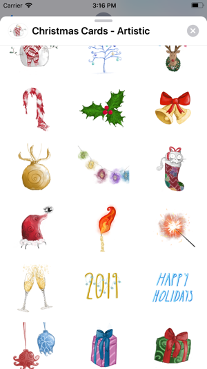 Christmas Cards - Artistic