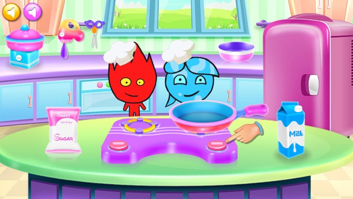 fireboy and watergirl cooking