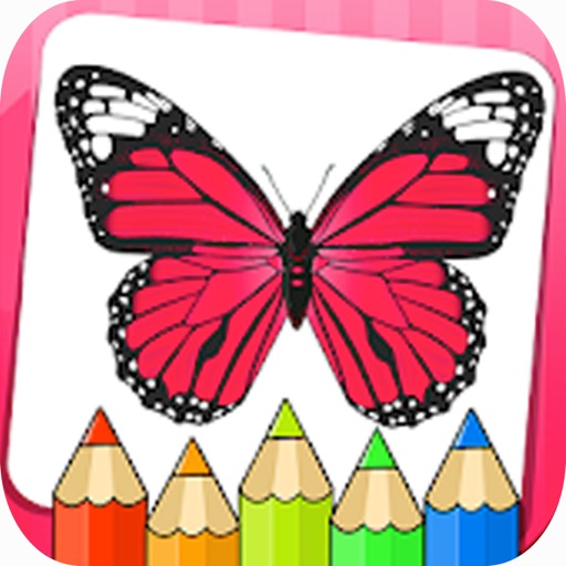 Butterfly Coloring Book Pages iOS App
