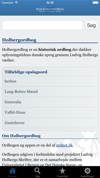 How to cancel & delete Holbergordbog from iphone & ipad 1