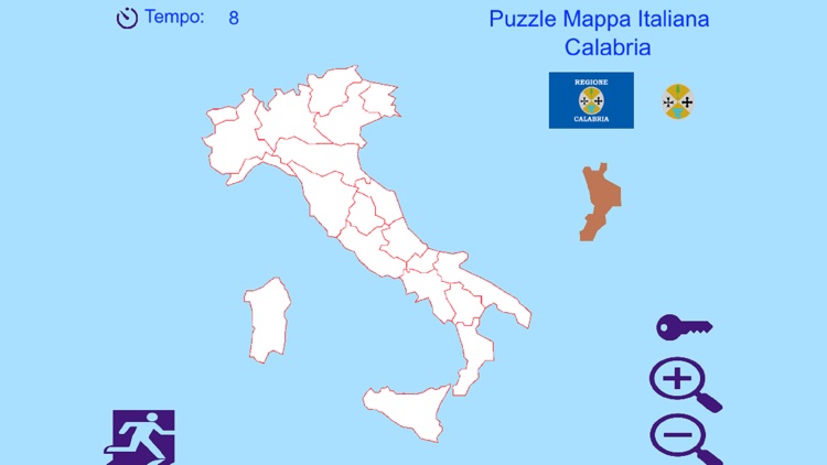 Puzzle Mappa Italiana