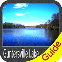 Guntersville lake map GPS fishing charts offline pour PC
