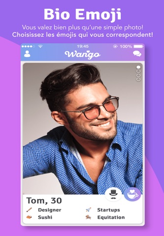 Wango • Gentleman-Style Dating screenshot 2