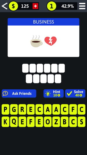 Emoij Quiz : Find Word By Guess Emoji And Logo(圖2)-速報App