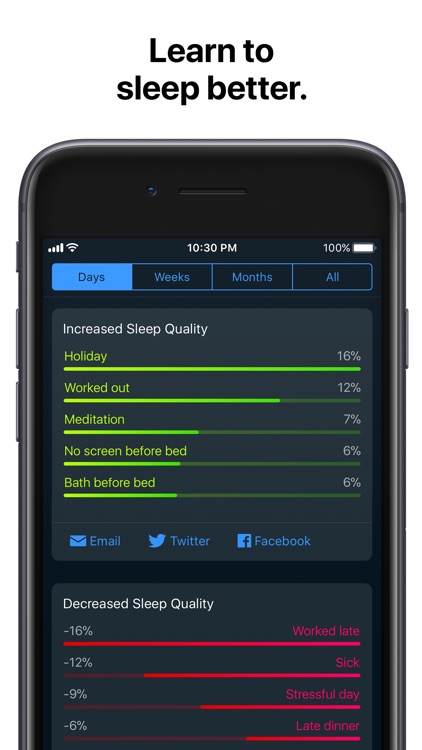 Sleep Cycle alarm clock screenshot-3