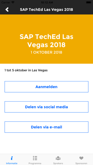 SAP NL Events(圖3)-速報App