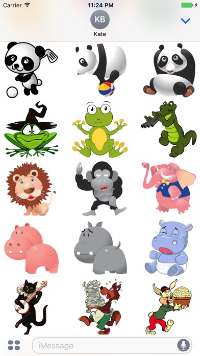 Sticker Fun with Funny Animals screenshot 3