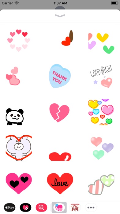 Love In MyHeart Emoji Animated screenshot 2