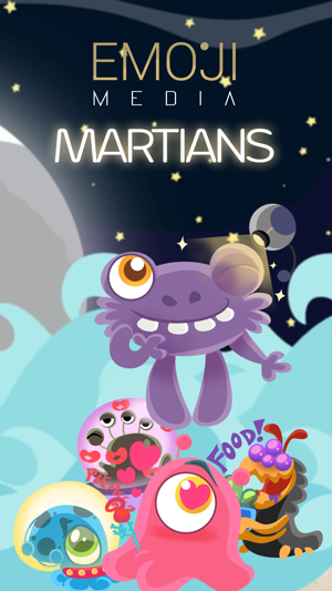 Martians Stickers