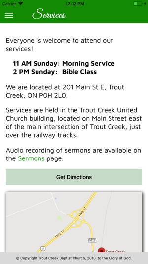 Trout Creek Baptist Church(圖3)-速報App