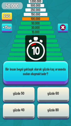 Milyoner Bilgi Yarışması 2018(圖5)-速報App