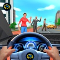 Taxi Driving School Cab Sim 3D icon