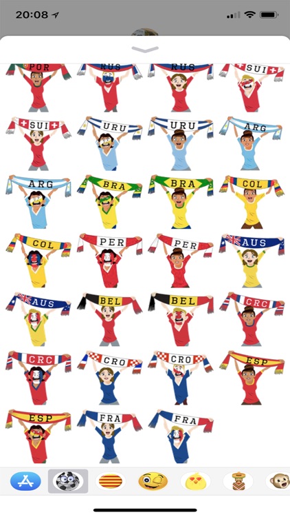 Russia 2018 Soccer Stickers screenshot-3