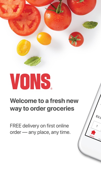 Vons Online Shopping
