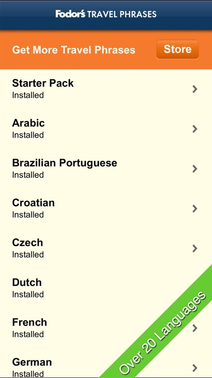 Fodor’s Travel Phrases screenshot-0