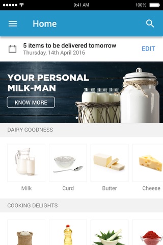 Milkbasket: Grocery Delivery screenshot 2