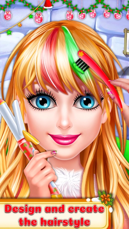 Christmas Girls Makeover Fun