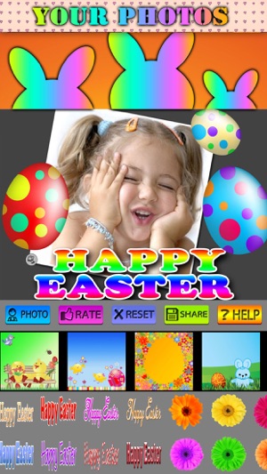 Easter Frames and Stickers