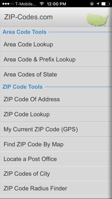 usa zip code lookup